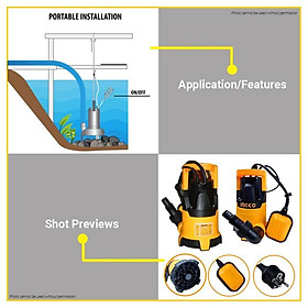 Mua MÁY BƠM CHÌM 400W(0.5HP) INGCO SPC4008 - HÀNG CHÍNH HÃNG