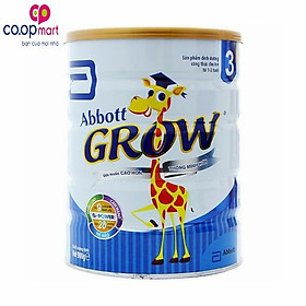 Sữa bột Abbott GROW 3 1-2 tuổi trở lên ht 900g -3291159