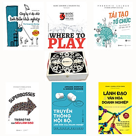 SÁCH -Where to play, Lãnh đạo,Truyền thông nội bộ, Tái tạo tổ chức, Công ty vĩ đại, SUPERBOSSES (Bộ)