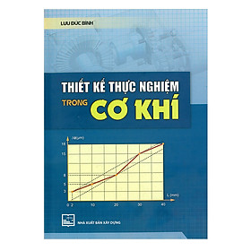 [Download Sách] Thiết Kế Thực Nghiệm Trong Cơ Khí 