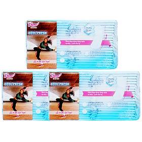 Bộ 3 Gói Băng Vệ Sinh Diana Hàng Ngày Sensi Cool Fresh (40 Miếng/Gói)