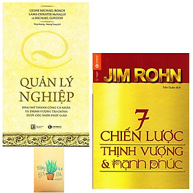 [Download Sách] Combo Quản Lý Nghiệp và 7 Chiến Lược Thịnh Vượng Và Hạnh Phúc (Tặng Kèm Sổ Tay)