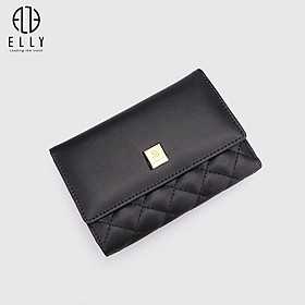 Ví nữ cầm tay thời trang cao cấp ELLY  EV72 - đen