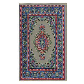 1 12 Scale Handmade Miniature Rug Turkish Style Carpet Floor Covering, Dollhouse Accessory and Furniture, Vintage Style