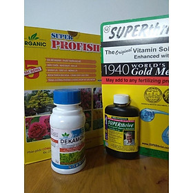 Combo kích rễ, dưỡng cây sau khi hoa tàn PROFISH + SUPERTHRIVE + DEKAMON