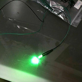 Mua KHO-HN * Bóng đèn LED size 3mm đủ màu có dây nối làm nhà búp bê  DIY  tiểu cảnh (bóng và dây  ko kèm nguồn)