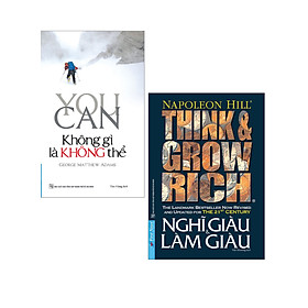 Combo You Can - Không Gì Là Không Thể + Think And Grow Rich - Nghĩ Giàu Và Làm Giàu (Bộ 2 Cuốn) _FN