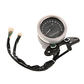 Motorcycle Digital Odometer Speedometer Tachometer KMH for CG125 Cafe Racer