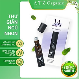 Tinh dầu lăn 14S Relax 10ml 100% Natural - Giúp Thư giãn, an thần