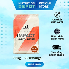 Sữa tăng cơ Impact Whey Protein Myprotein 2.5kg - Nutrition Depot