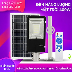 Đèn Năng Lượng Mặt Trời 400W, đèn cao áp, IP chống nước- K1535