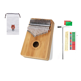 Mua Kalimba 17 phím gỗ Mahagony JKLIM998 - Tặng túi đựng đàn xinh xắn