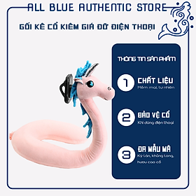 Mua Gối Tựa Đầu Kiêm Giá Đỡ Điện Thoại - Gối Tựa Cổ Chữ U - Giá Đỡ Điện Thoại Đa Năng - Chất Liệu Bông - Điều Chỉnh Nhiều Tư Thế