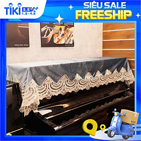 Mua Khăn Phủ Đàn Piano Vải Nhung Cao Cấp KU-15