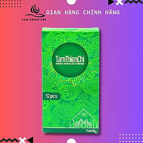 Bao Cao Su Tâm Thiện Chí Gia Đình (Hộp 12 Cái)