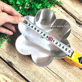 Mua Khuôn Nhôm Dày Nhiều Size - Làm Bánh Bông Lan   Gato....- Hình Bông Mai