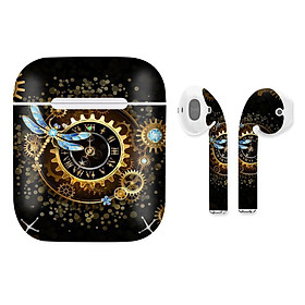 Mua Miếng dán skin cho AirPods in hình Họa tiết - HTx065 (AirPods  1 2  Pro  TWS  i12)