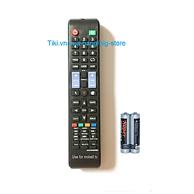 Remote Dành Cho Tivi Mobell Điều Khiển Internet Smart TV Kèm Pin