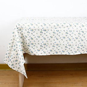 Pure and fresh floral art restaurant tablecloths