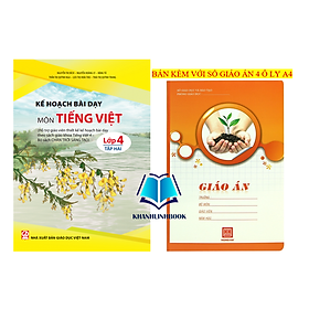 Hình ảnh Sách - Kế hoạch bài dạy môn Tiếng Việt lớp 4 tập hai (bộ Chân trời sáng tạo)