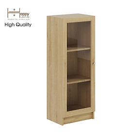 Mua  Happy Home Furniture  CATY  kệ sách 3 tầng cửa kính size nhỏ   40cm x 30cm x 106cm (DxRxC)  KSA_013