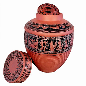 Mua Chum gốm giả cổ hoa văn Chăm sứ Bát Tràng