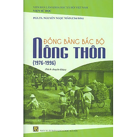 Nông Thôn Đồng Bằng Bắc Bộ (1976-1996) (Sách chuyên khảo) -  PGS. TS. Nguyễn Ngọc Mão chủ biên