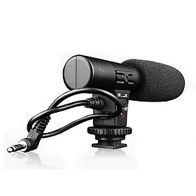 Mic Dành Cho Camera Kỹ Thuật Số Nikon/Canon Đen (3.5mm)