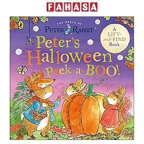 Sách ngoại văn: Peter Rabbit - Peter's Halloween Peek-A-BOO!