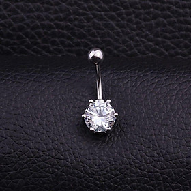 Khuyên Rốn Đá Tròn Thời Trang Cao Cấp - Hàng nhập khẩu - 69STORE