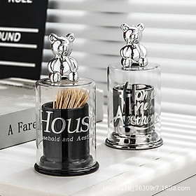 Mua Hộp Đựng Tăm Bông  Tăm Xỉa Răng Hình Gấu Decor Siêu Xinh
