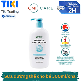 Sữa dưỡng thể tinh dầu thơm thiên nhiên cho bé s select 300ml/chai