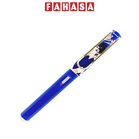 Bút Máy Xóa Được 169-187 - Màu Xanh Dương - Mực Tím