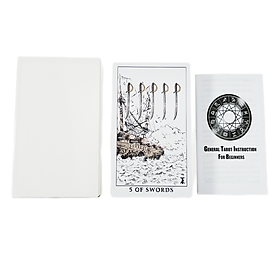 Bộ Bài Oak Ash Thorn Tarot 78 Lá Bài 7x12 Cm Tặng Đá Thanh Tẩy