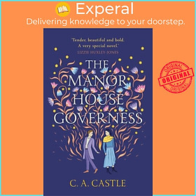 Sách - The Manor House Governess by C.A. Castle (UK edition, paperback)