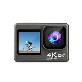 Máy ảnh thể thao ngoài trời 4K không thấm nước mới chống lắc WiFi Sports DV Máy ảnh hành động Mũ bảo hiểm DV Màu