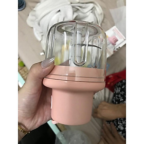 Mua Máy xay mini cầm tay 250 ml đa năng sạc pin xay tỏi ớt xay hành hàng loại 1 màu hồng