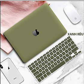 Combo Case/ốp lưng + phủ phím nhiều màu bảo vệ dành cho Macbook 13