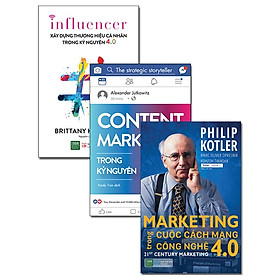 Combo Marketing - Branding Trong Thời Đại 4.0 (Bộ 3 Cuốn)