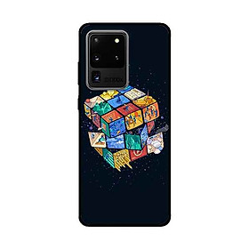 Ốp Lưng Dành Cho Samsung Galaxy S20 Ultra mẫu Rubik Vũ Trụ - Hàng Chính Hãng