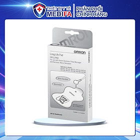 Miếng dán điện cực máy massage xung điện Omron Long Life Pad - Combo 2 chiếc