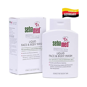 Sữa Rửa Mặt Và Tắm Toàn Thân Cho Da Nhạy Cảm Sebamed Liquid Face & Body Wash SSS01C (200ml)