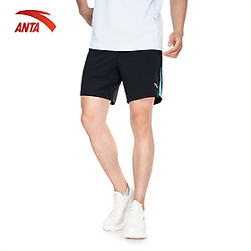 Quần short thể thao nam Running A-COOL II Anta 852235502 - 3 ĐEN XANH - 2XL