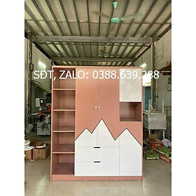 Tủ quần áo gỗ MDF hiện đại