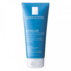Mặt nạ bùn làm sạch sâu, giảm mụn & giảm bóng nhờn La Roche-Posay Effaclar Sebo-Controlling Mask (100ml)