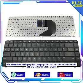 Mua Bàn Phím dành cho laptop HP Compaq 430 431 435 450 630 631 635 650 655 CQ43 CQ45 CQ57 CQ58 - Hàng Nhập Khẩu