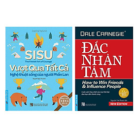 Combo Sách Tư Duy :  SISU - Vượt Qua Tất Cả + Đắc Nhân Tâm - First News