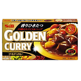 Viên nấu cà ri S&B Foods Golden Curry 198g Nhật Bản