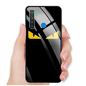 Ốp lưng kính cường lực cho điện thoại Realme 5 - 0160 MONSTER02 - Hàng Chính Hãng