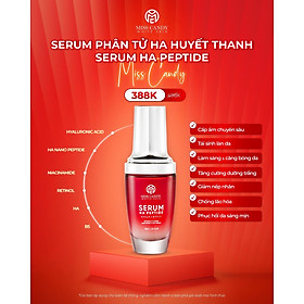 Serum Phân Tử HA Huyết Thanh MISS CANDY 30ml Giúp Cấp Ẩm Chuyên Sâu, Tăng Sinh Collagen, Tăng Cường Dưỡng Trắng, Tái Sinh Làn Da, Chống Lão Hóa Da _  PHỤNG BEAUTY